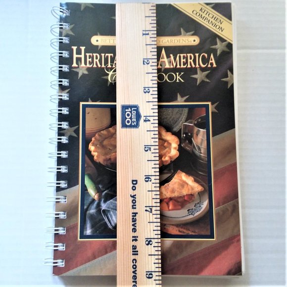 Cookbook Heritage of America Spiral Better Homes and Gardens 1993 Recipes VTG - Picture 3 of 6